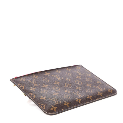 Louis Vuitton Monogram Neverfull MM GM Pochette Pivoine 3 of 8