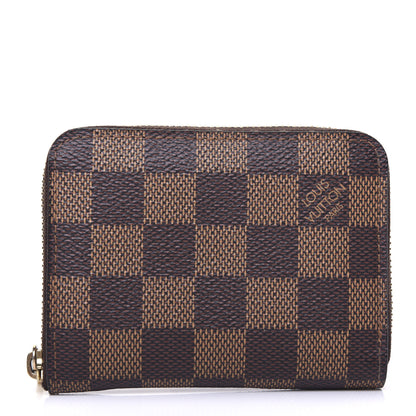 Louis Vuitton Damier Ebene Zippy Coin Purse 1 of 7