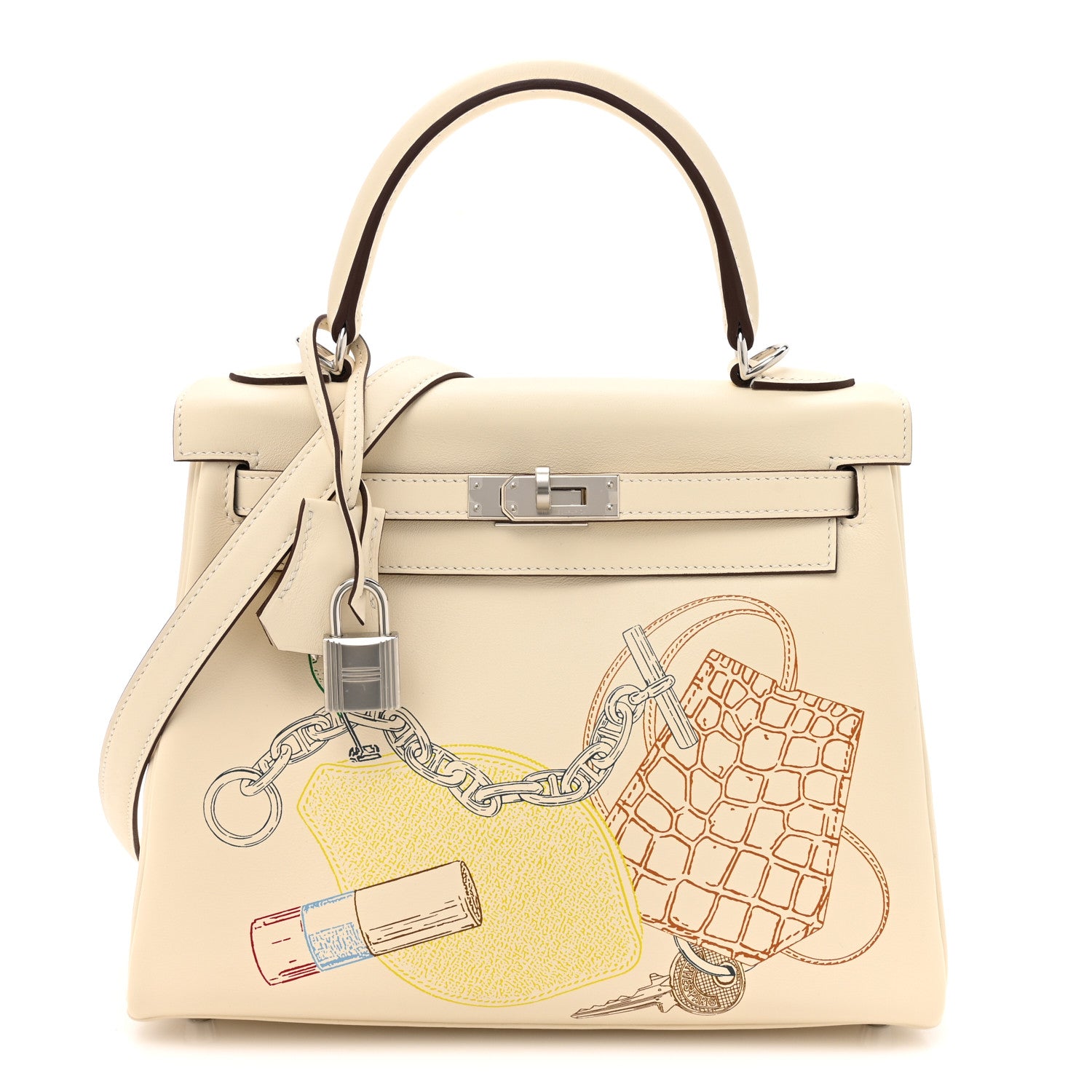 Hermes Swift In & Out Kelly Retourne 25 Nata 1 of 11