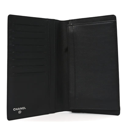Chanel Caviar Timeless CC Yen Wallet Black 5 of 8