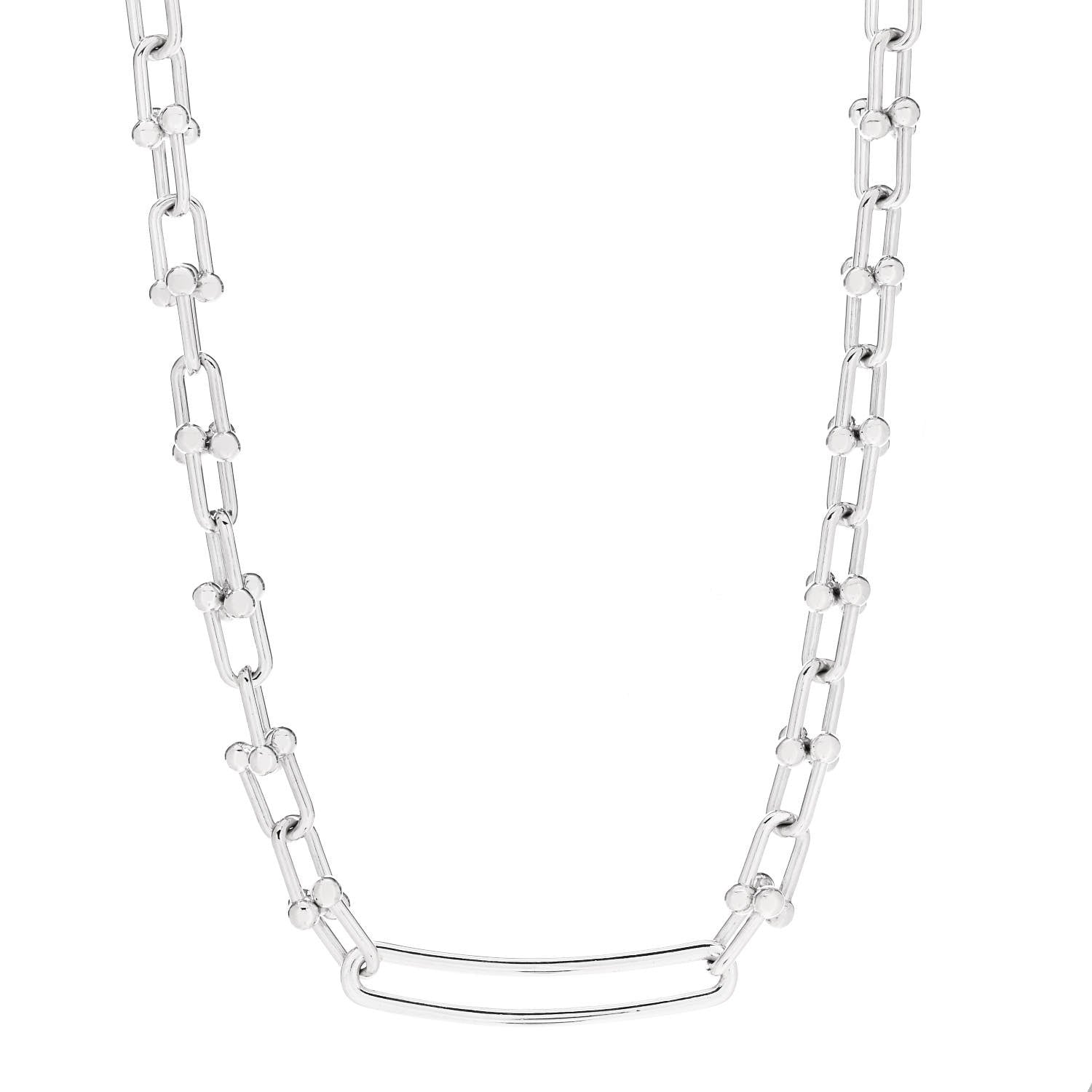 Tiffany Sterling Silver HardWear Link Necklace 1 of 5