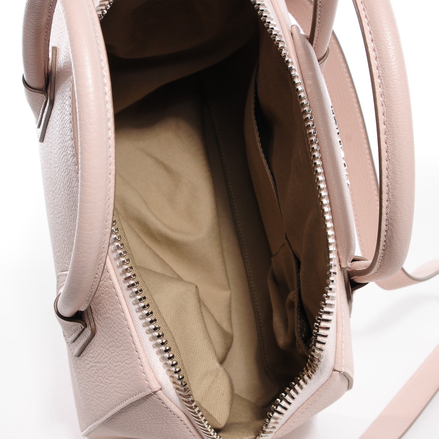 Sugar Goatskin Small Antigona Powder