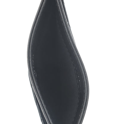 Chanel Lambskin Chevron Quilted Card Holder Black 5 of 8