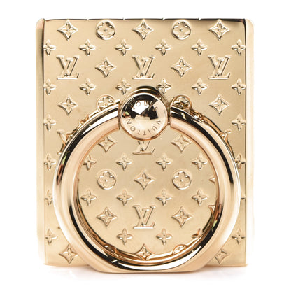 Louis Vuitton Nanogram Phone Ring Holder Gold 1 of 5