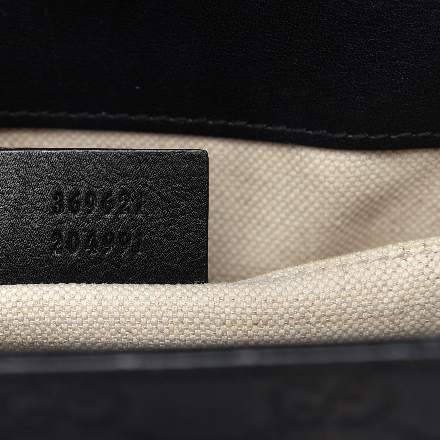 Gucci Guccissima Small Emily Shoulder Bag Black 9 of 11