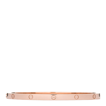 Cartier 18K Pink Gold Small LOVE Bracelet 17 2 of 8