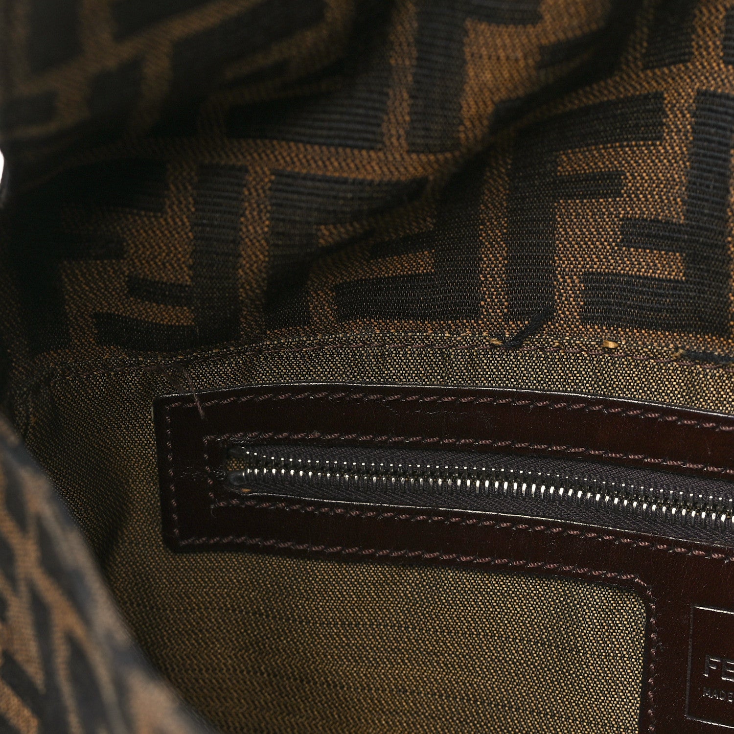 Fendi Zucca Baguette Tobacco 10 of 11