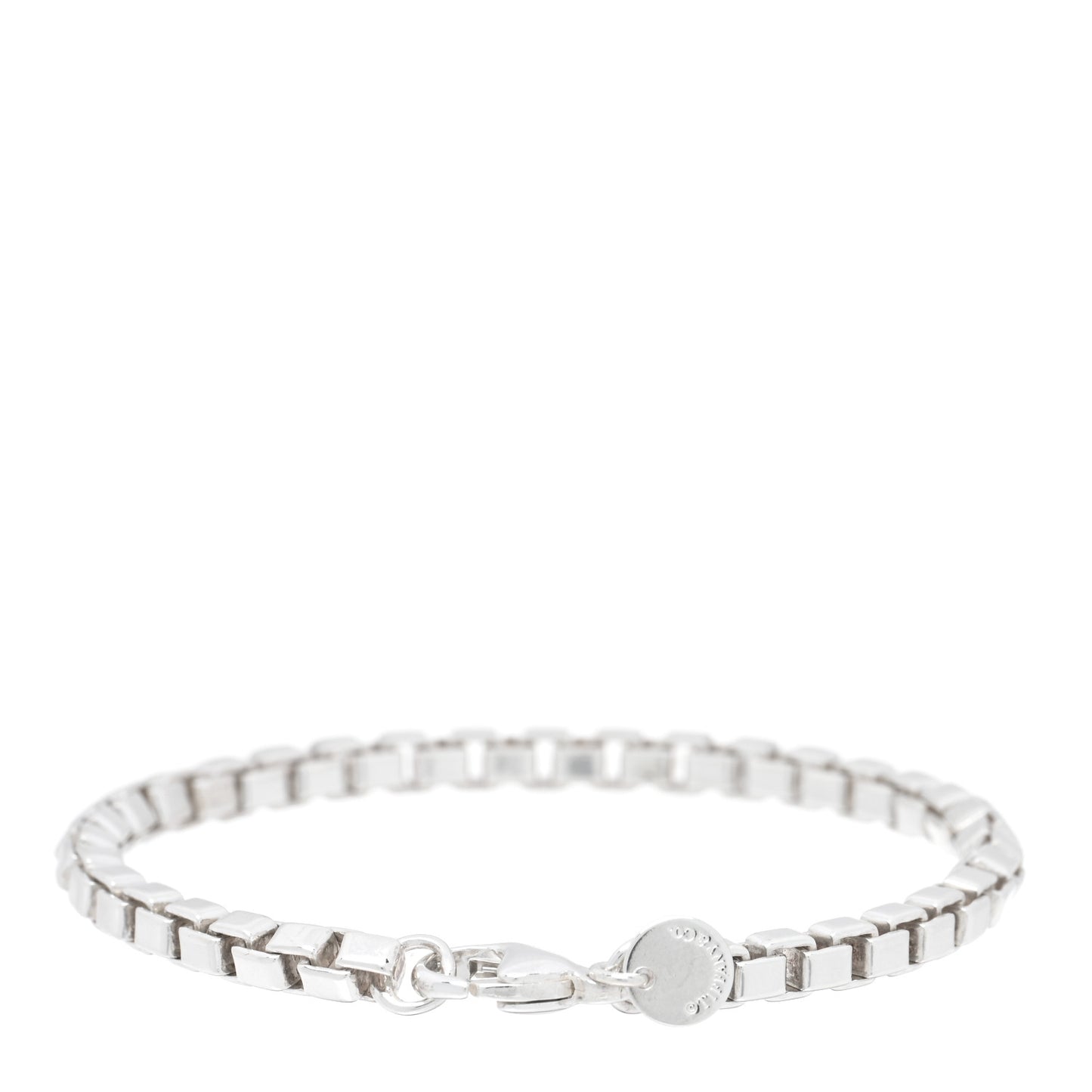 Sterling Silver 4mm Venetian Link Bracelet