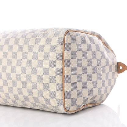 Louis Vuitton Damier Azur Speedy 30 10 of 10