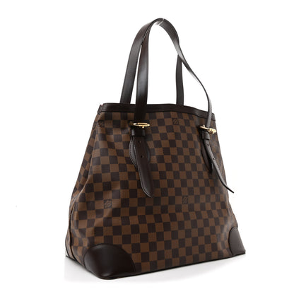 Louis Vuitton Damier Ebene Hampstead GM 3 of 10