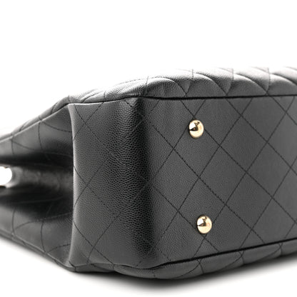 Chanel Caviar Quilted Large Shopping Tote Black 9 of 13