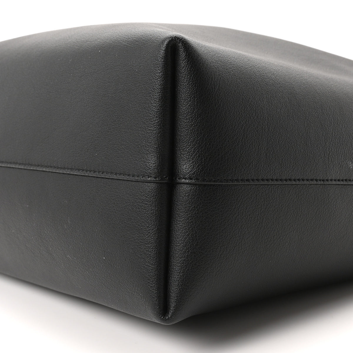 Saint Laurent Calfskin Large Shopping Tote Black 10 of 11