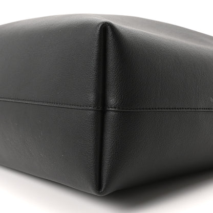Saint Laurent Calfskin Large Shopping Tote Black 10 of 11