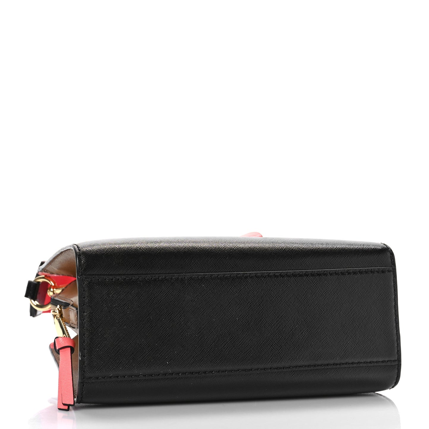 Saffiano Little Big Shot Tote Black Gazelle