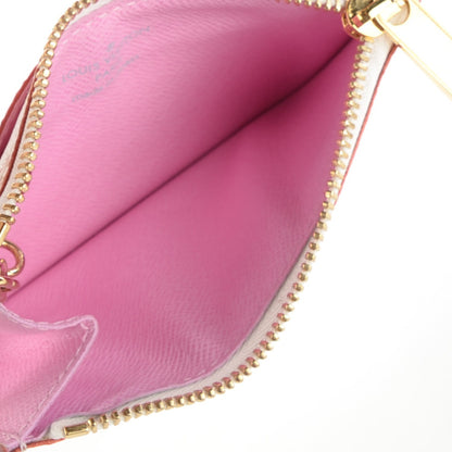 Louis Vuitton Monogram Multicolor Key Pouch White Litchi 5 of 7