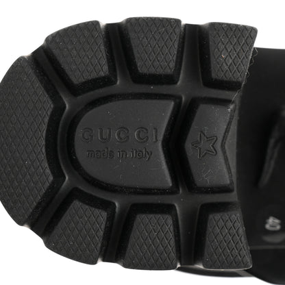 Gucci Monogram Granada Kid Trip 40/72mm Lug Sole Sandals 40 Black 8 of 9