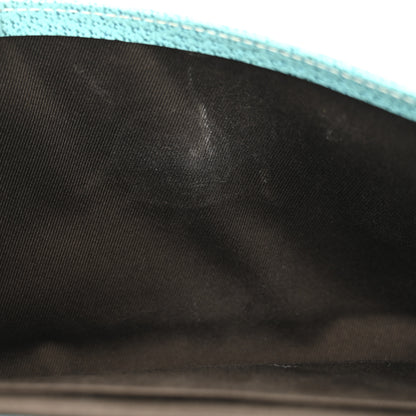 Gucci Monogram Bamboo Bar Clutch Turquoise 10 of 11