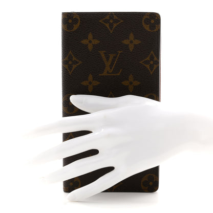 Louis Vuitton Monogram Checkbook Holder Case Wallet 2 of 9