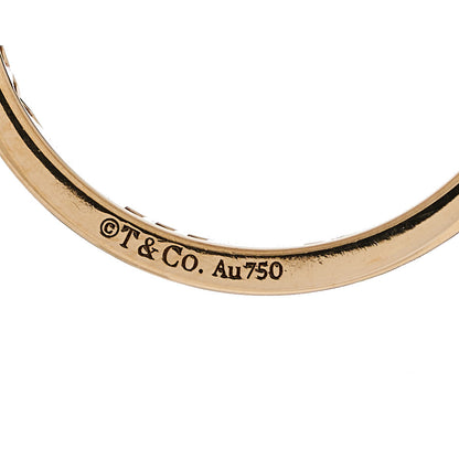 Tiffany 18K Rose Gold Diamond Atlas Pierced Ring 50 5.25 4 of 5