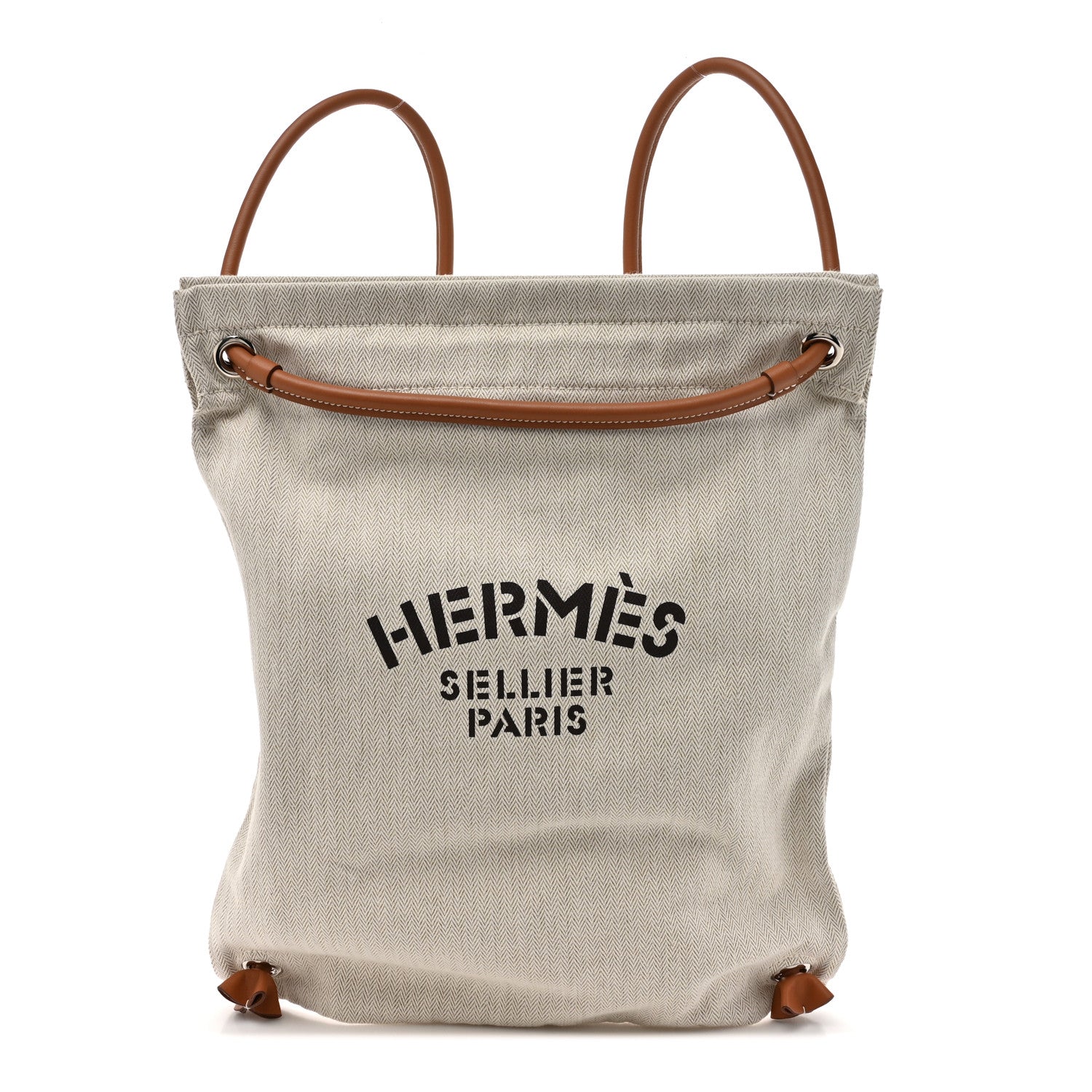Hermes Canvas Swift Aline Grooming Bag Gold 1 of 9