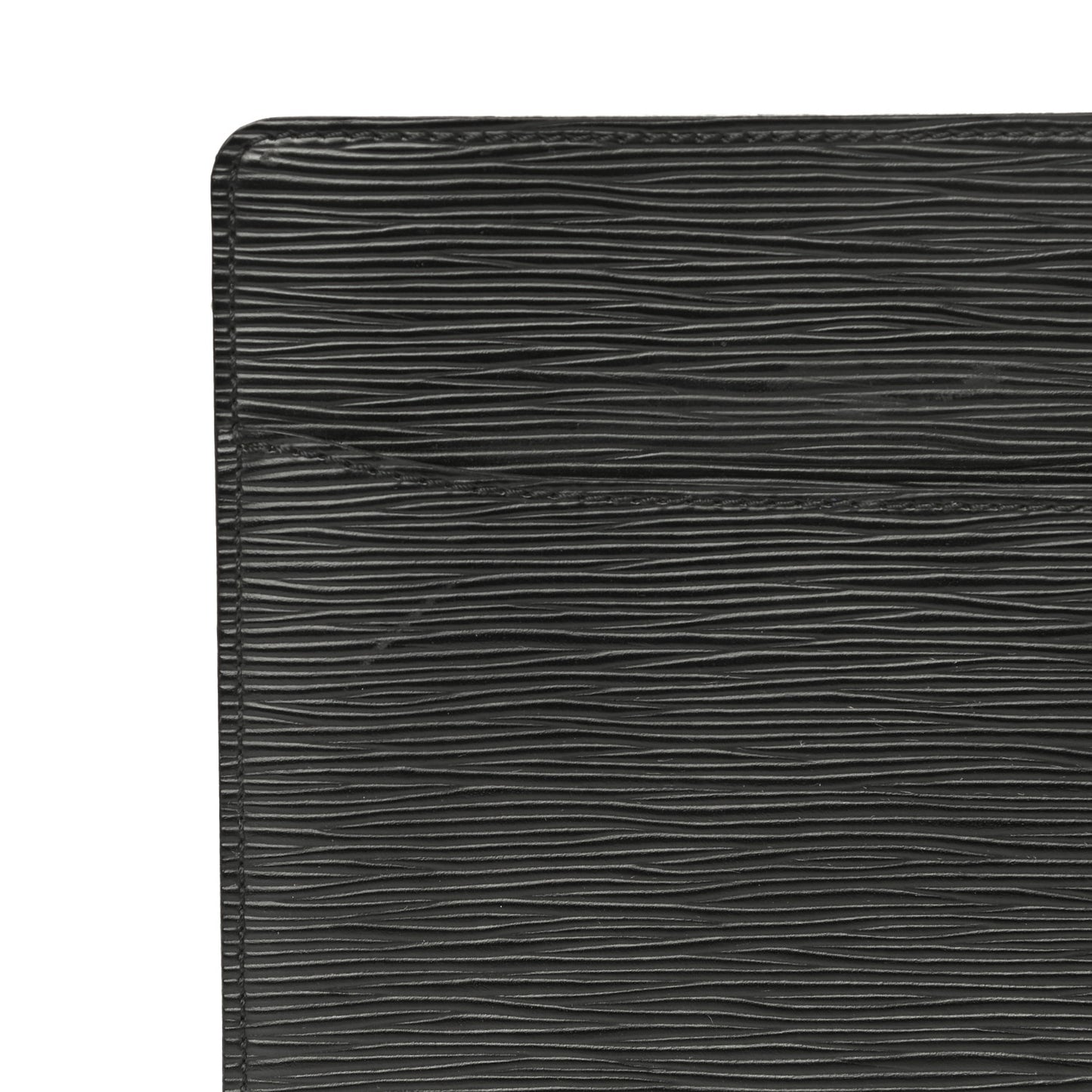 Epi Pochette Homme Clutch Black