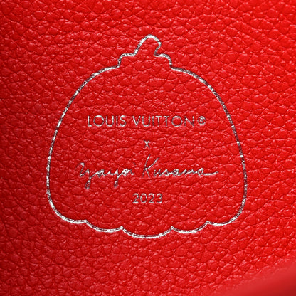 Louis Vuitton LV X YK Empreinte Dots Sarah Wallet Red White 6 of 7