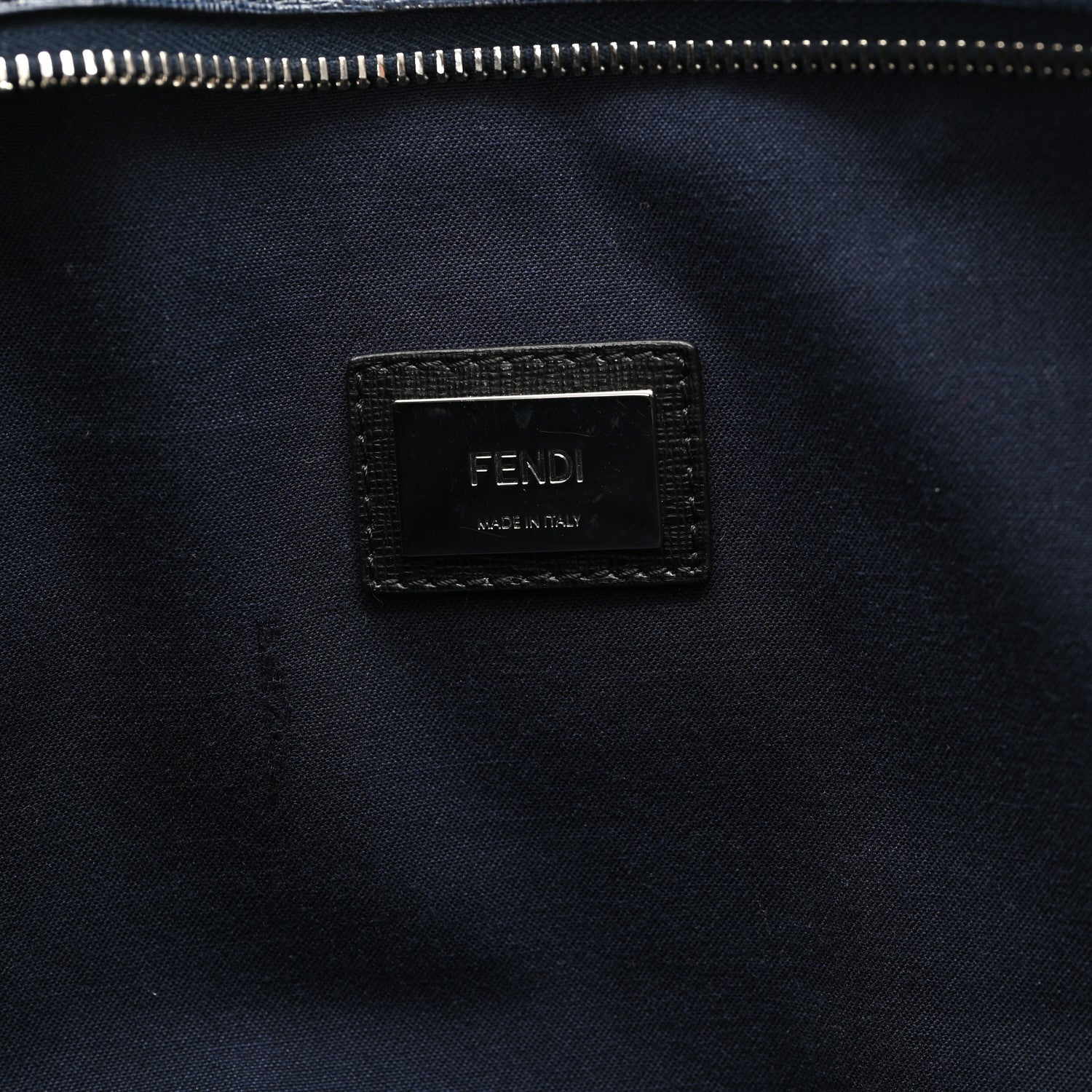 Fendi Vitello Elite Cuoio Monster Buggies Medium Roll Tote Mattone Black Multicolor Lavagna 6 of 12