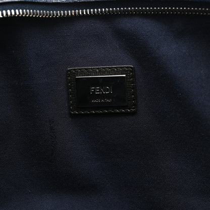 Fendi Vitello Elite Cuoio Monster Buggies Medium Roll Tote Mattone Black Multicolor Lavagna 6 of 12