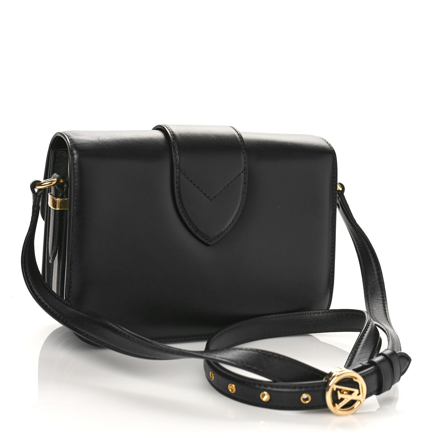 Smooth Calfskin LV Pont 9 Black