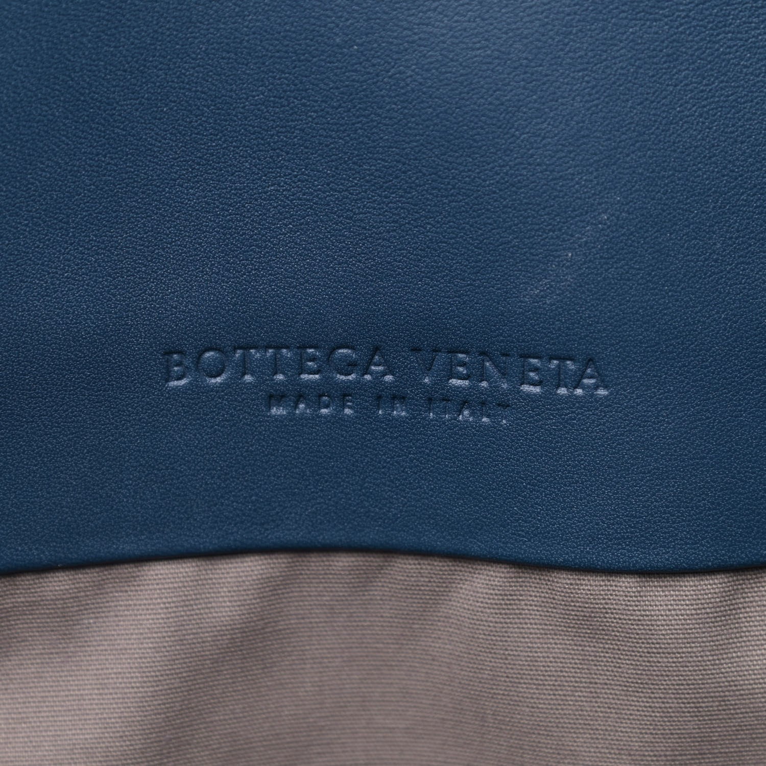 Bottega Veneta Nappa Intrecciato Stripe Tote Denim 5 of 10