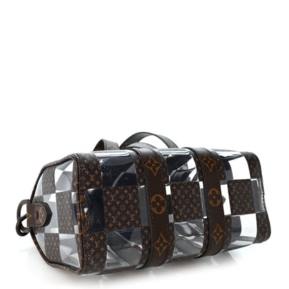 Louis Vuitton PVC Monogram Chess Keepall Bandouliere 25 4 of 9