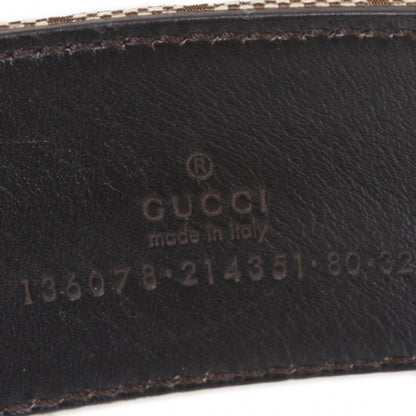 Gucci Monogram Bamboo Ring Belt 80 32 6 of 6