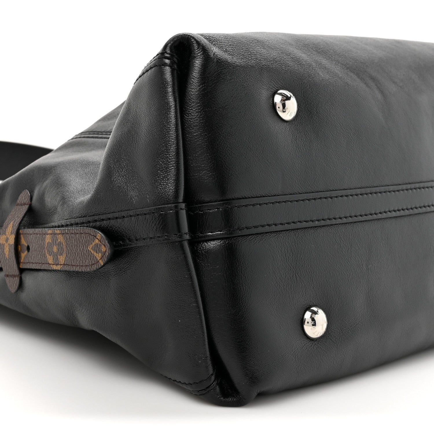Louis Vuitton Lambskin CarryAll Vibe MM Black 10 of 10