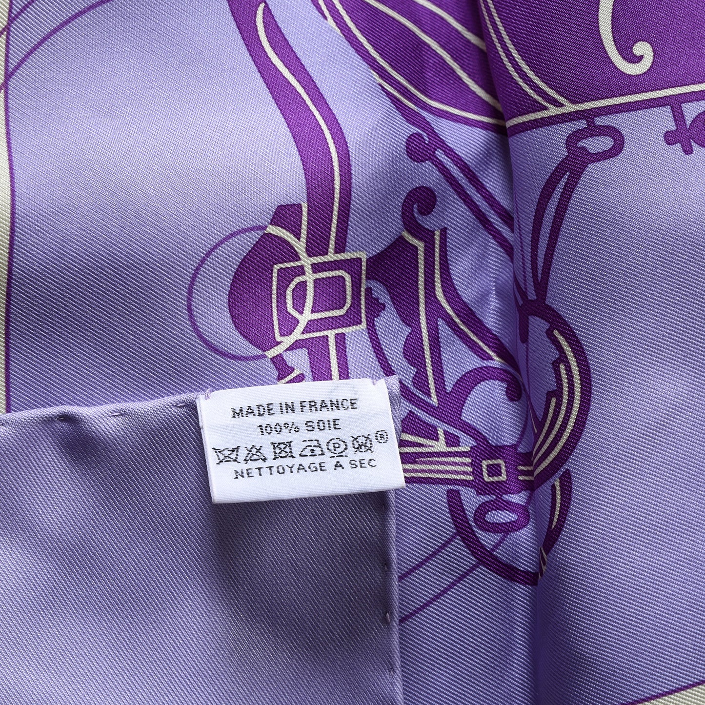 Silk Ex Libris Scarf 90