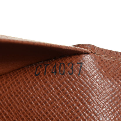 Louis Vuitton Monogram Simple Checkbook Holder Wallet 7 of 7