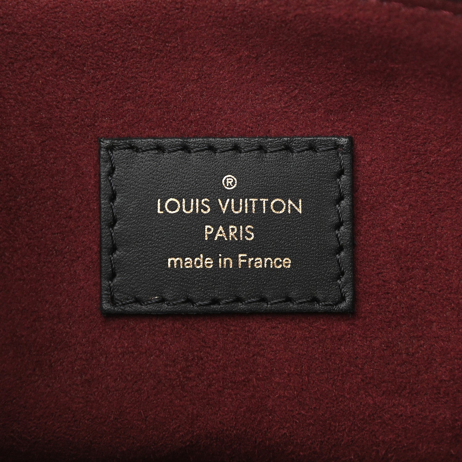 Louis Vuitton Monogram V Tote MM Bordeaux 6 of 8
