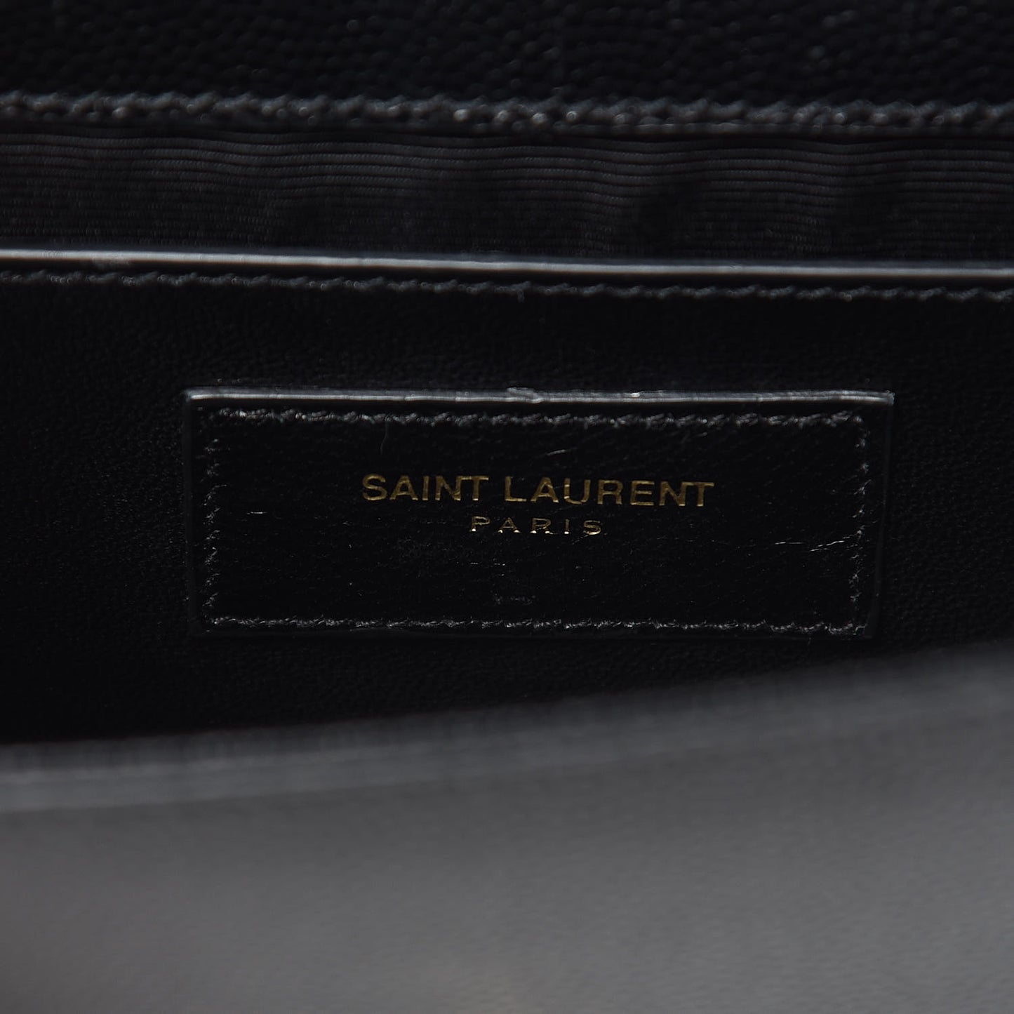 Grain De Poudre Small Monogram Kate Satchel Black
