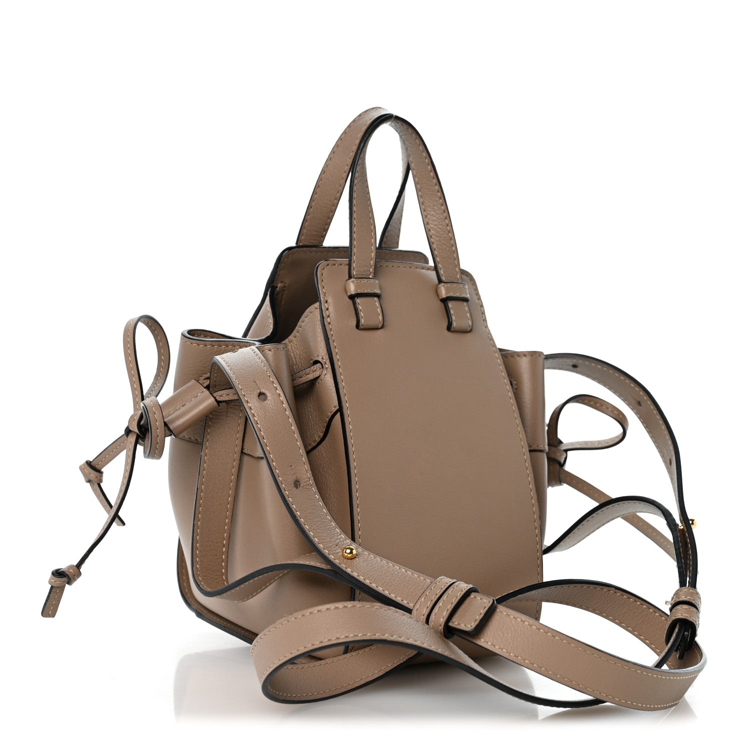 Loewe Calfskin Mini Hammock Shoulder Bag Light Oat 3 of 10