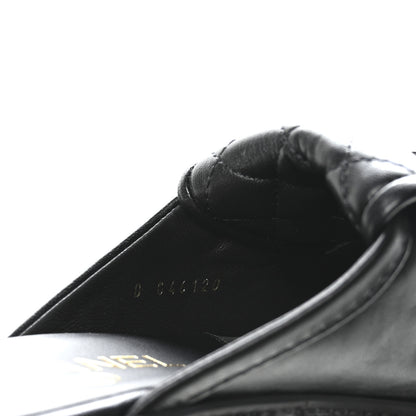 Chanel Lambskin Quilted CC Turnlock Mules 36.5 Black 8 of 9
