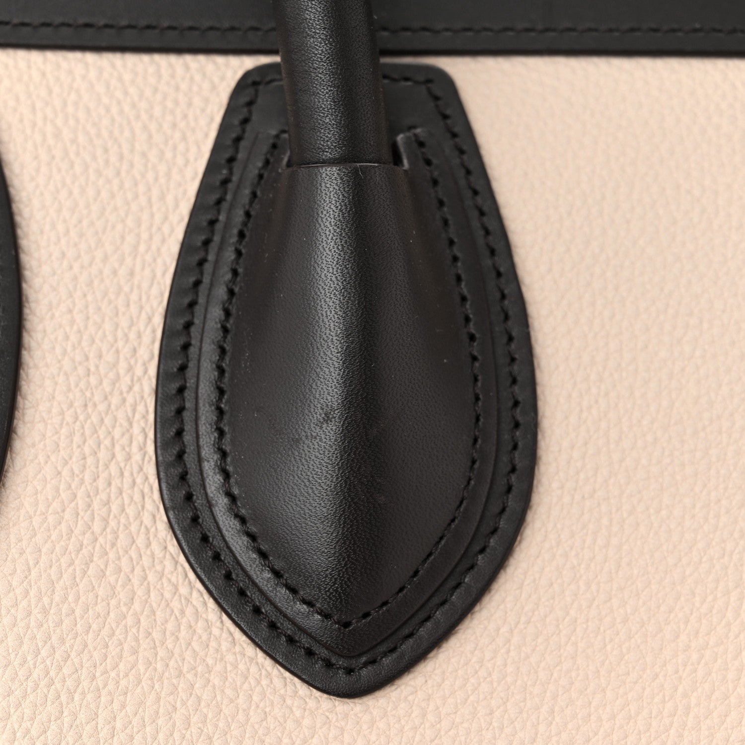 Celine Drummed Calfskin Nubuck Mini Tri-Color Luggage Chalk 13 of 13