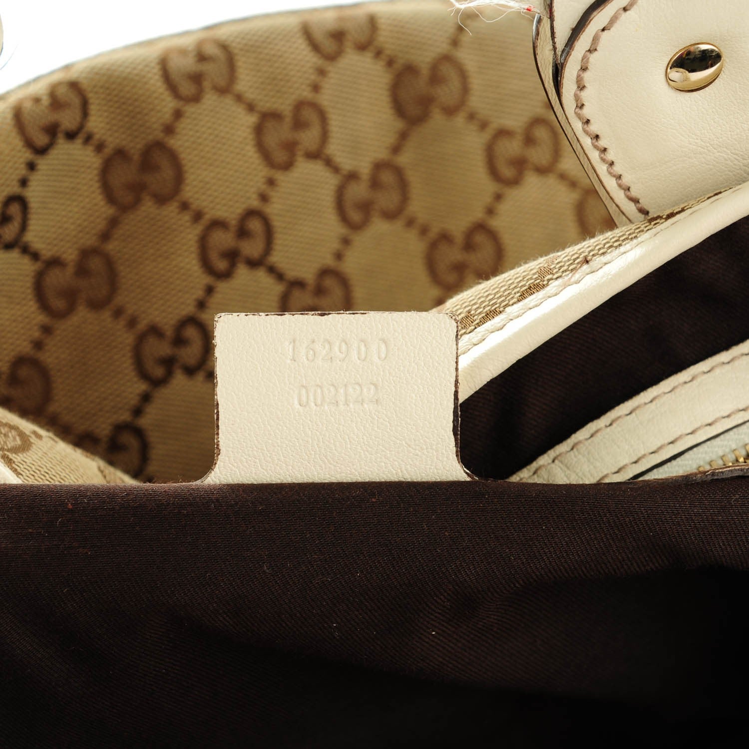 Gucci Monogram Small Pelham Shoulder Bag Off White 7 of 7