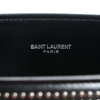 Saint Laurent Studded Leather Small Sac de Jour Carryall Black 6 of 8