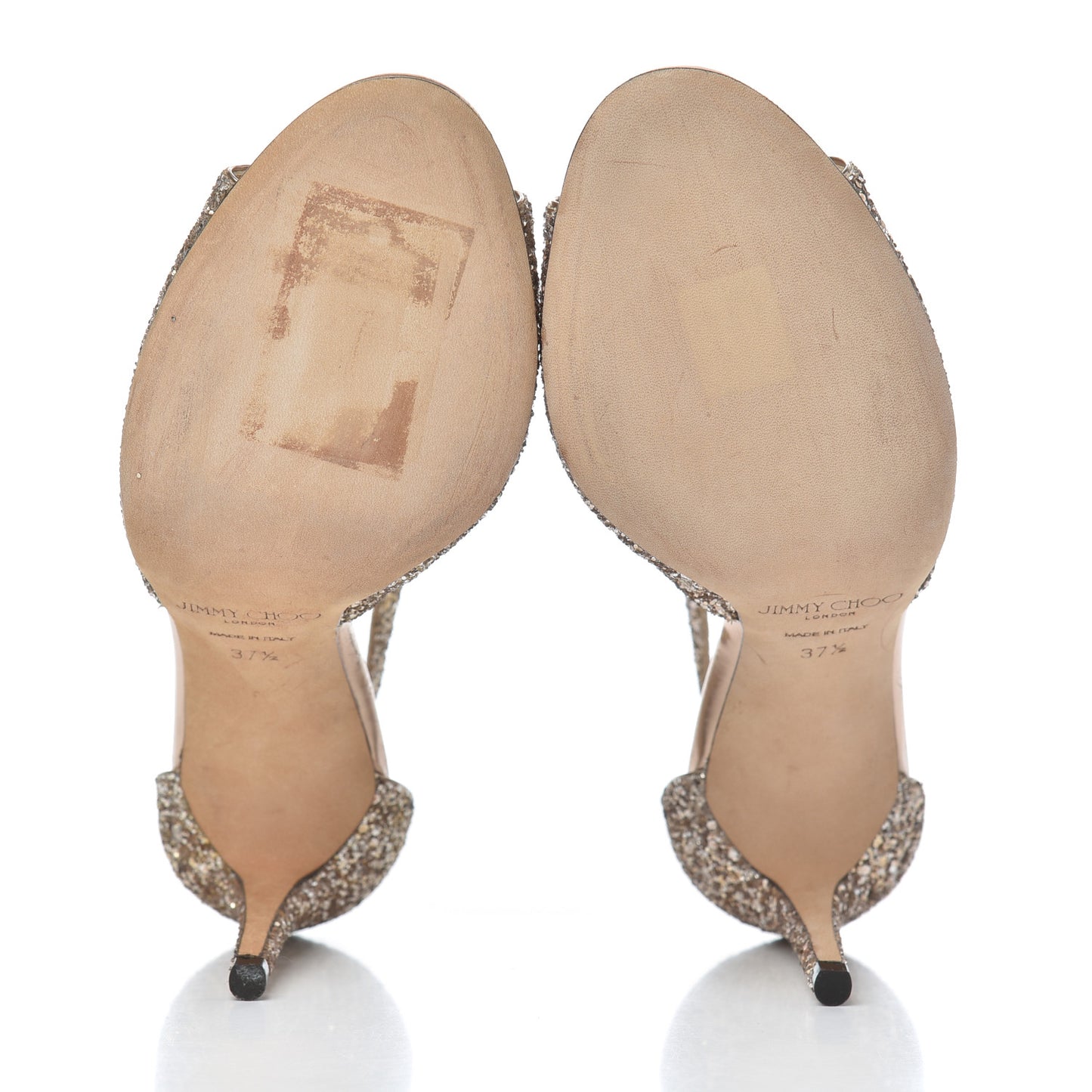 Glitter Lang Sandals 37.5 Gold