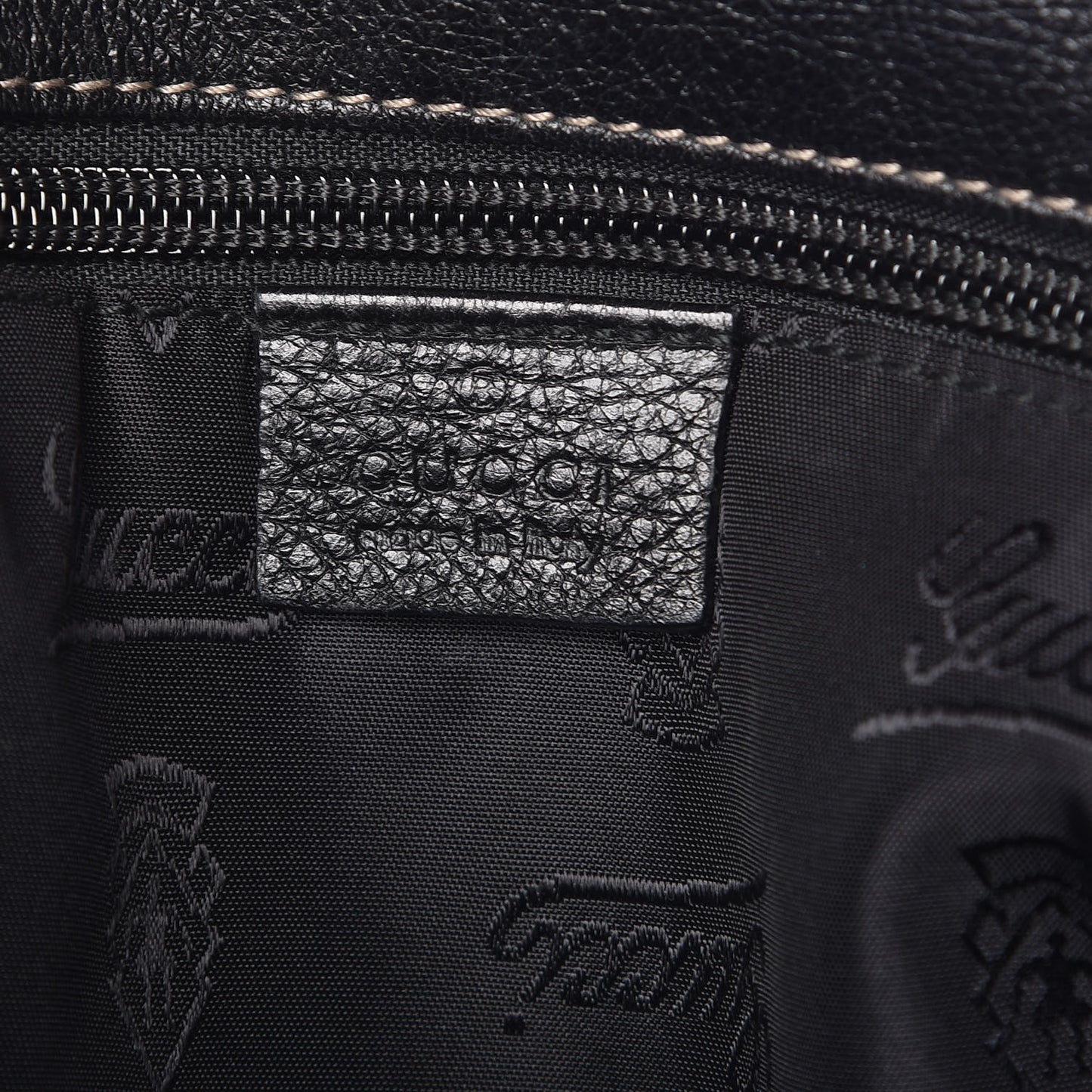 Calfskin Messenger Bag Black