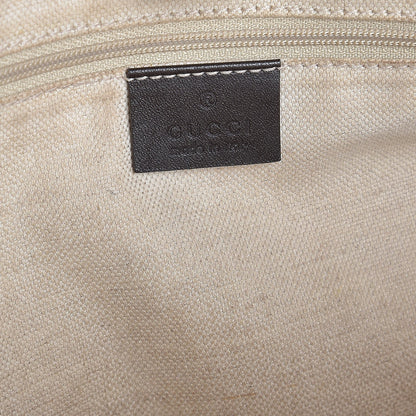 Gucci Monogram Large Sukey Tote Dark Brown 6 of 24