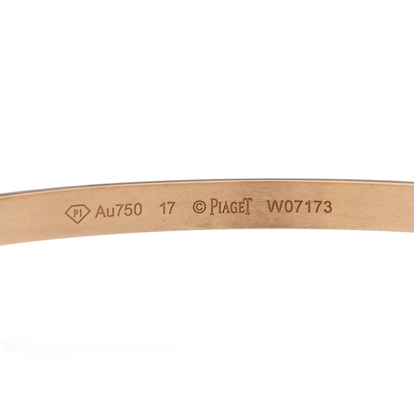18K Rose Gold Possession Decor Palace Bracelet