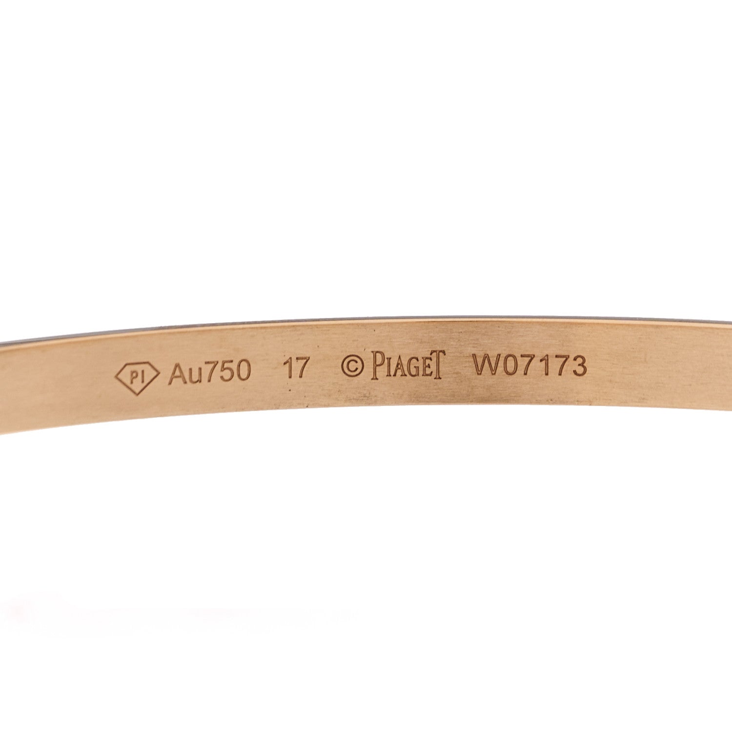 Piaget 18K Rose Gold Possession Decor Palace Bracelet 3 of 4