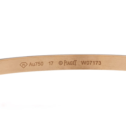 Piaget 18K Rose Gold Possession Decor Palace Bracelet 3 of 4