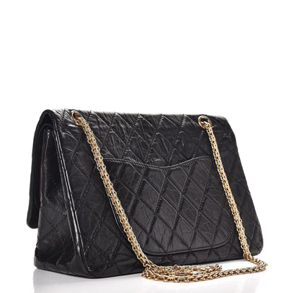 Chanel Aged Calfskin Quilted 2.55 Reissue 227 Flap Black 6 of 10