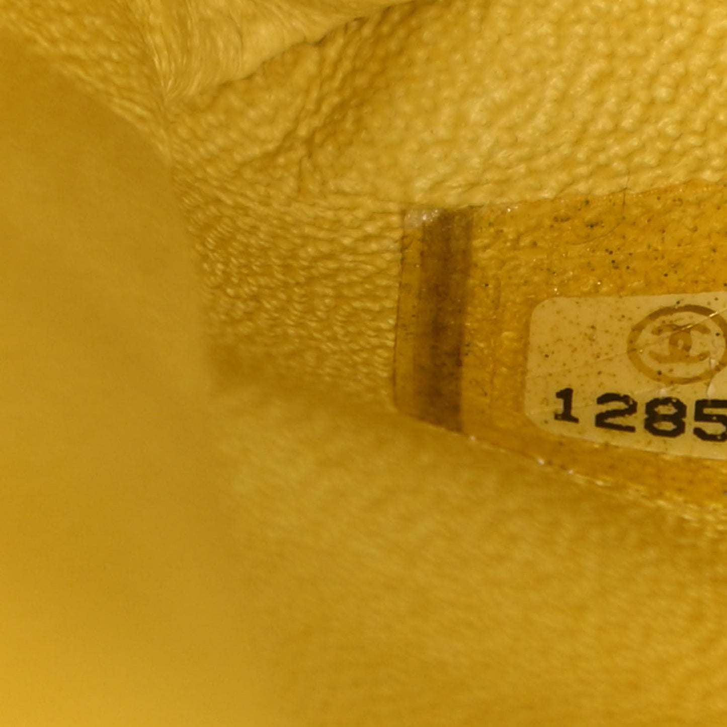 Lambskin Quilted Jumbo Single Flap Yellow